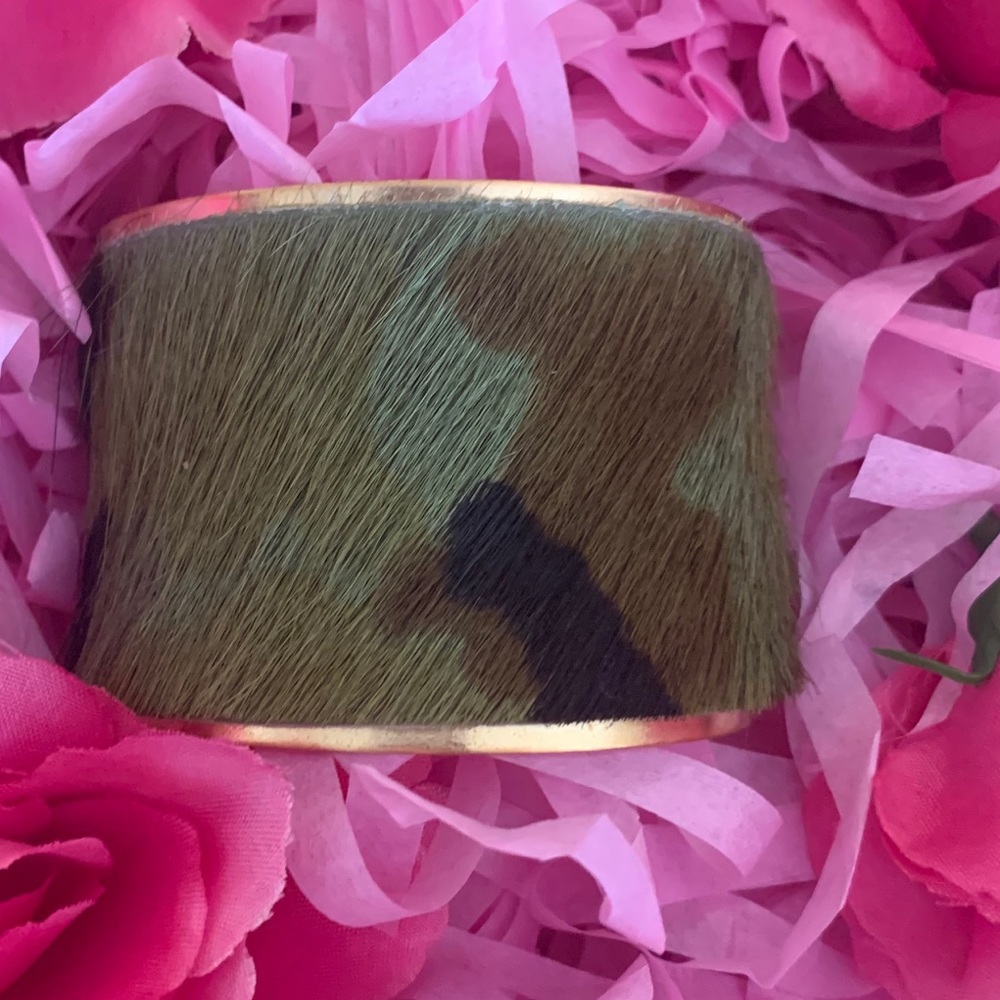 Camouflage Cuff Bracelet